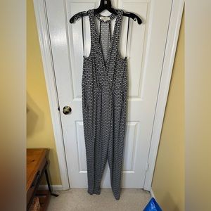 BCBGeneration Black and White Jumpsuit